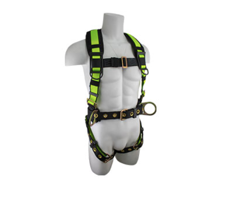 Safewaze - Large PRO Construction Harness w/ Fixed Back Pad (FS170-L)