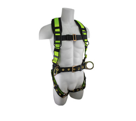 Safewaze - Medium PRO Construction Harness w/ Fixed Back Pad (FS170-M)