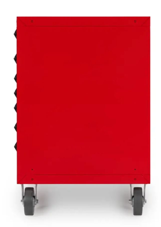 Tekton 11-Drawer 40/60 Split Bank Tool Cabinet, Red (60 W x 27 D x 41.5 H in.) Steel Top w/ Mat (OCL63202-T)
