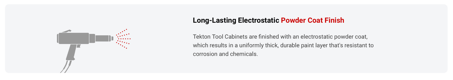 Tekton 11-Drawer 40/60 Split Bank Tool Cabinet, Red (60 W x 27 D x 41.5 H in.) Steel Top w/ Mat (OCL63202-T)