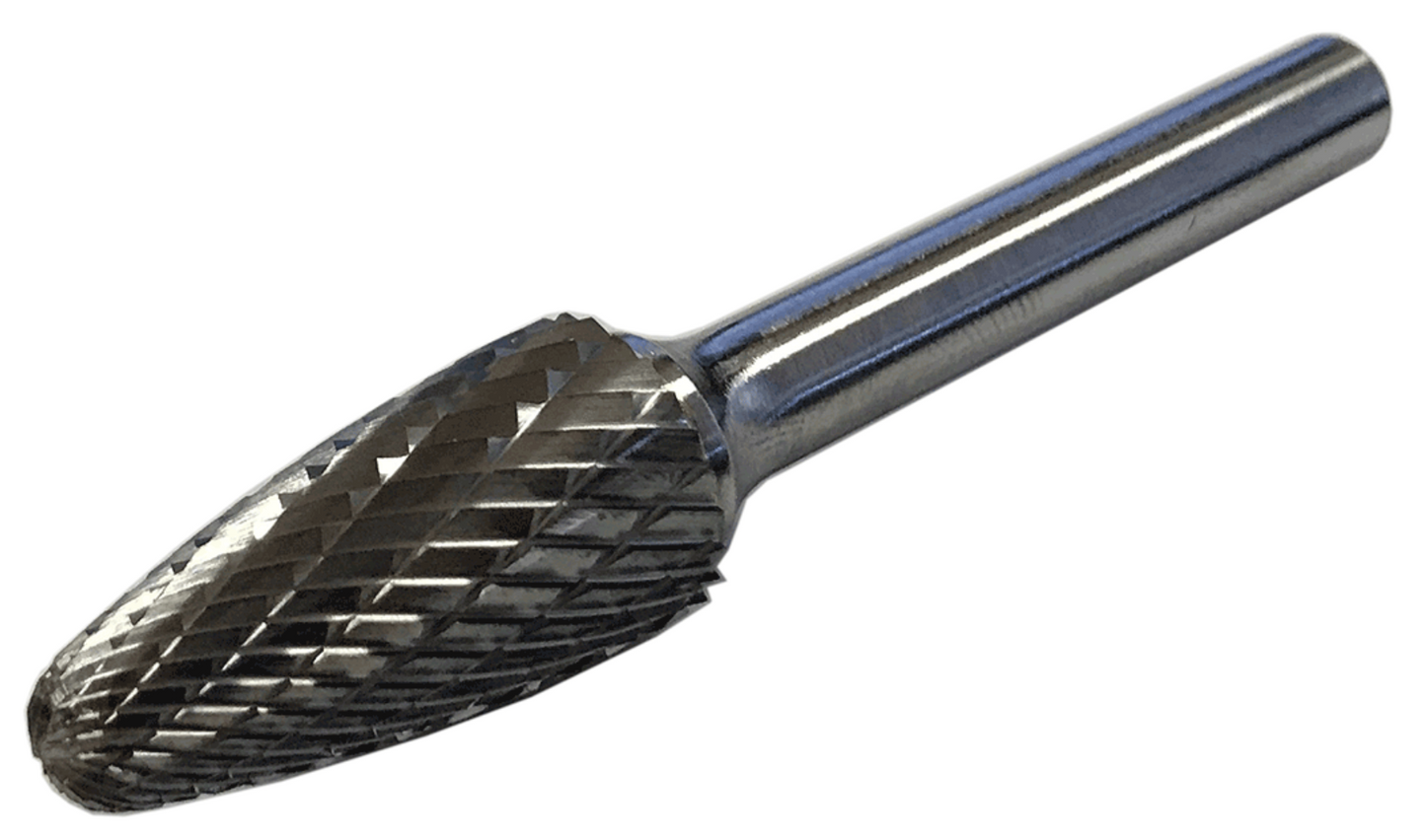 MasterCut SF-3DC Round Nose Tree Rotary Carbide Burr 3/8" O.D. (SF-3DC)