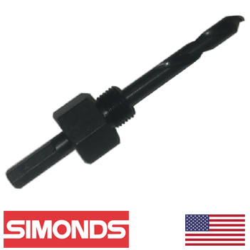 Simonds 1/4" Shank Hole Saw Arbor 1/2 x 20 Thread (36010020)