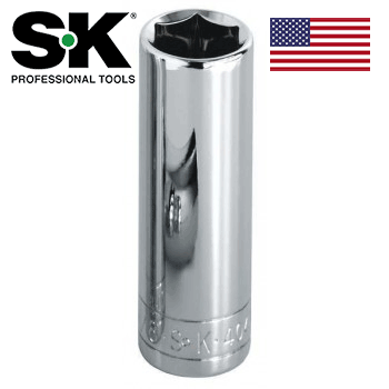 Socket Chrome 3/8 Drive Extra Deep 6 Point 17mm (SK8417)