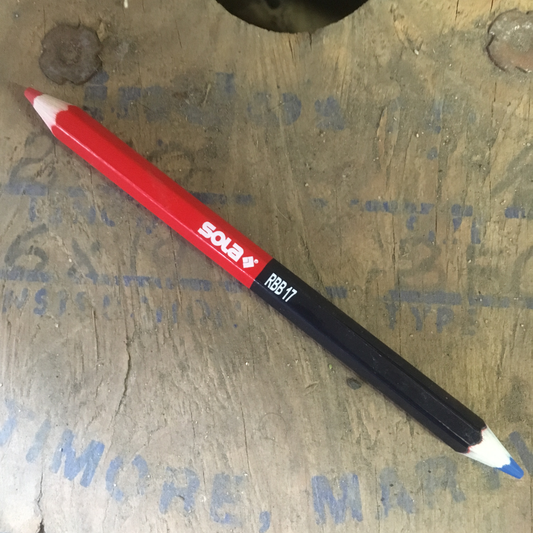 SOLA RBB Red/Blue Carpenter's Pencil (66024020)