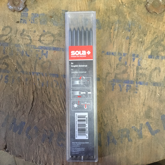 SOLA Graphite Refills for  TLM Deep Hole Marker (66045120)