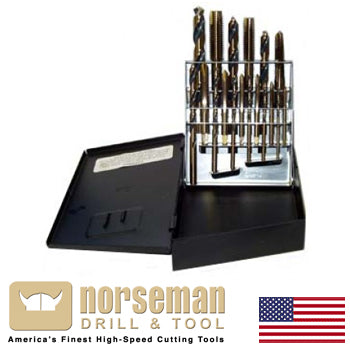 Norseman Moly Tap and Drill Bit Set (57580)
