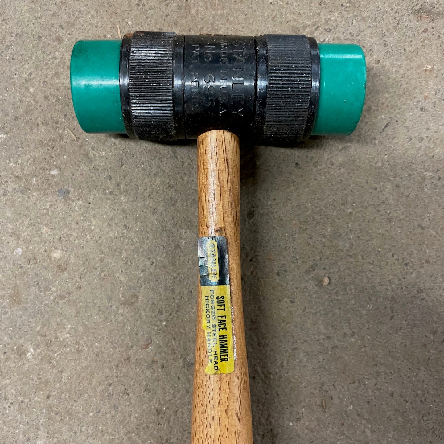 NOS Stanley No.695 Soft Face Hammer - Green – Harry J. Epstein Co.