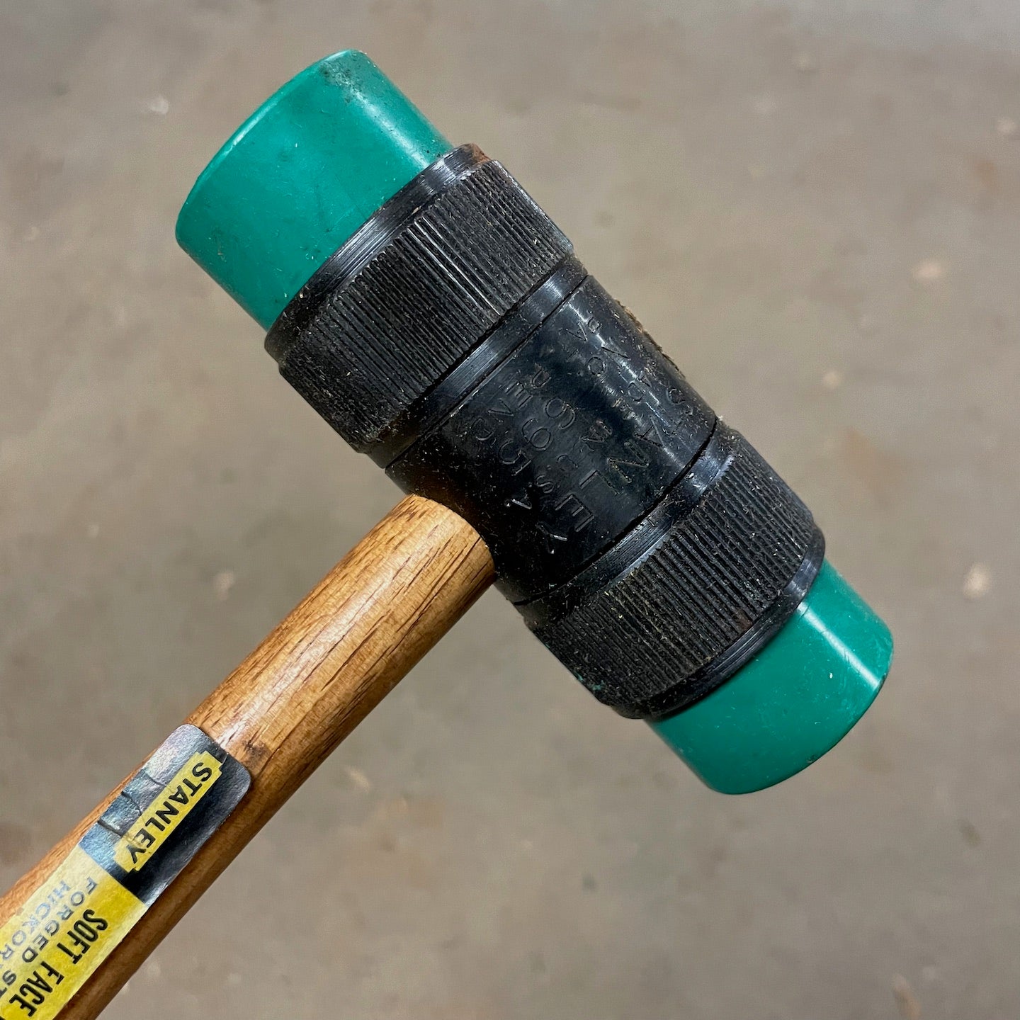 NOS Stanley No.695 Soft Face Hammer - Green – Harry J. Epstein Co.