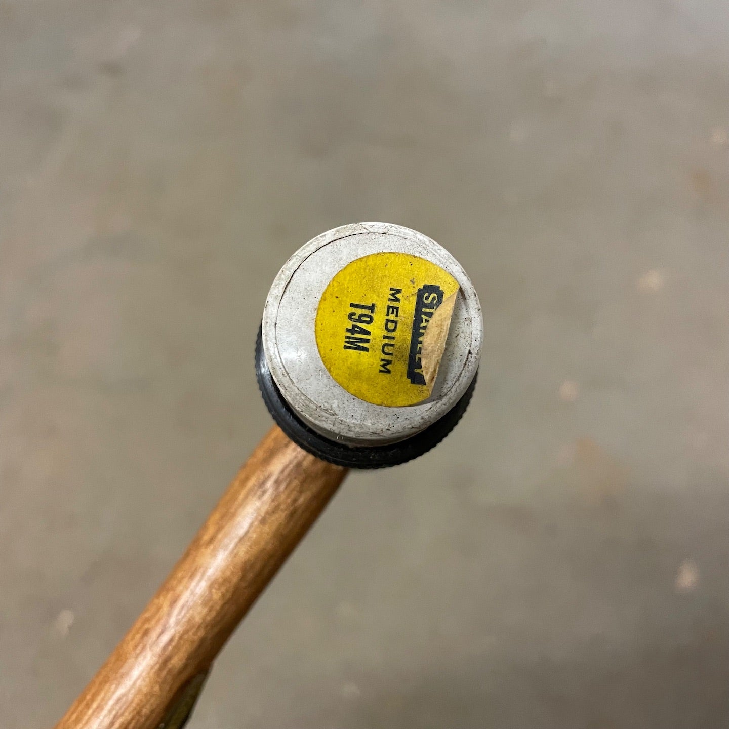 NOS Stanley No.694 Soft Face Hammer 1-1/8" Mallet 14 oz - White