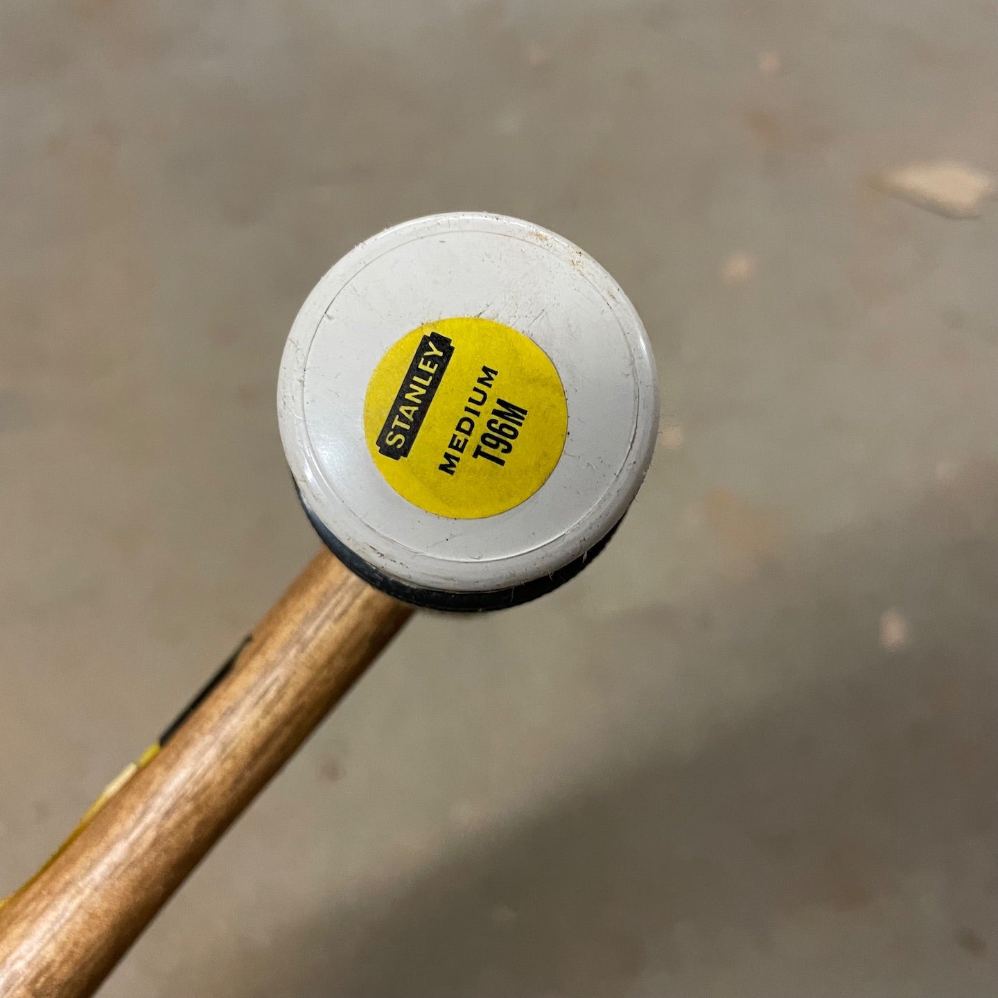 NOS Stanley No.695 Soft Face Hammer - White