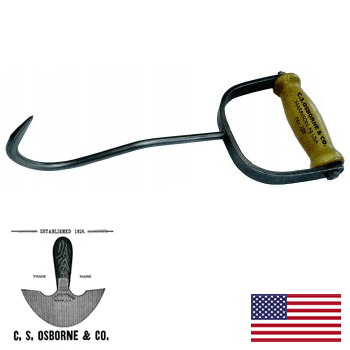 C.S. Osborne D-Handle Hook No. 287 (287)