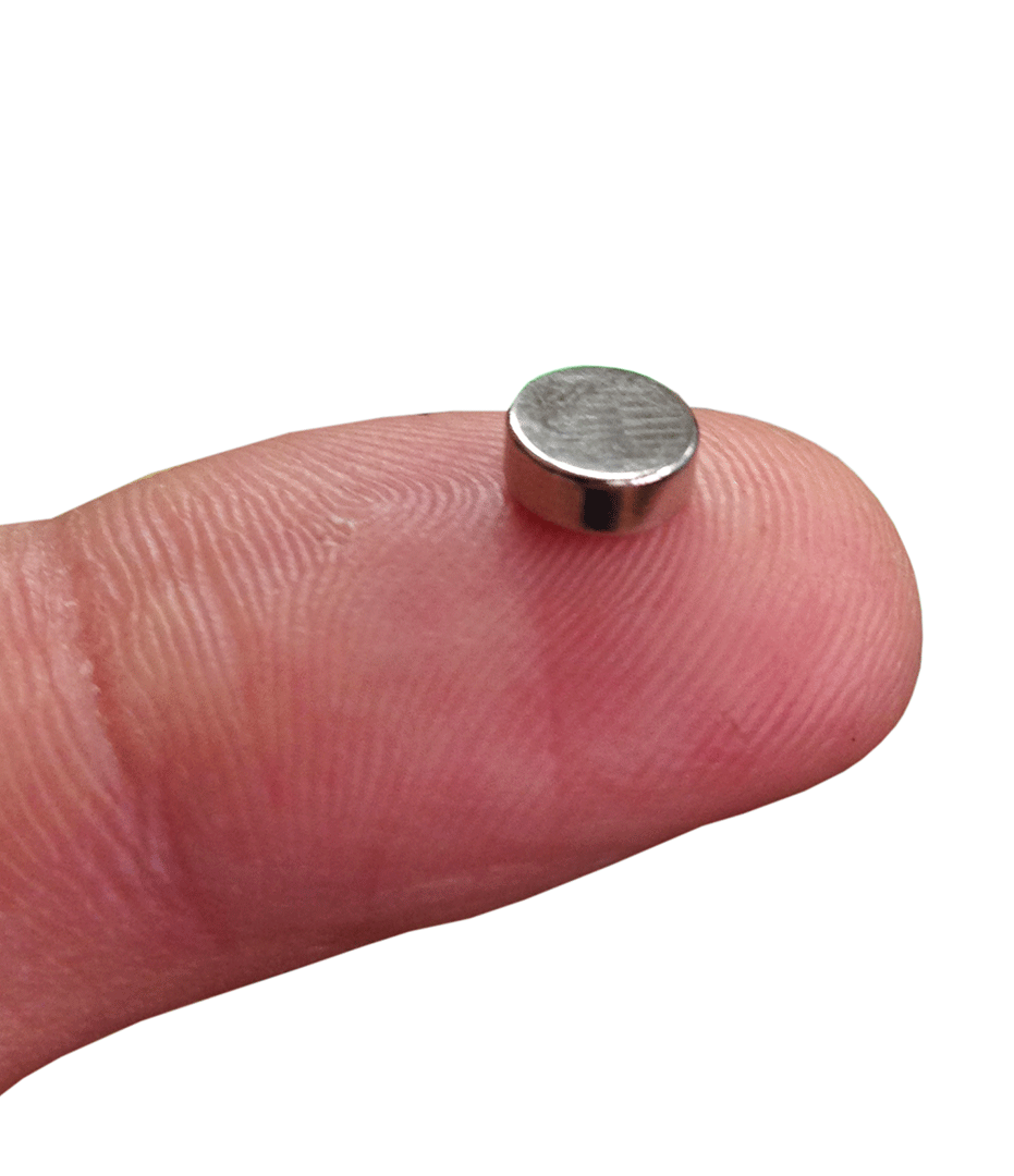 Neodymium Magnet 1/4" Diameter x 1/8" Thick (ND002502N)