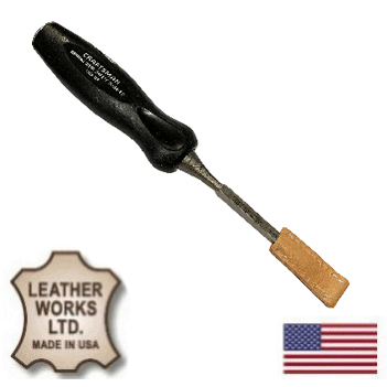 1/4" USA Leather Tool Tip (Chisel) Protector 2" Long (NO41)