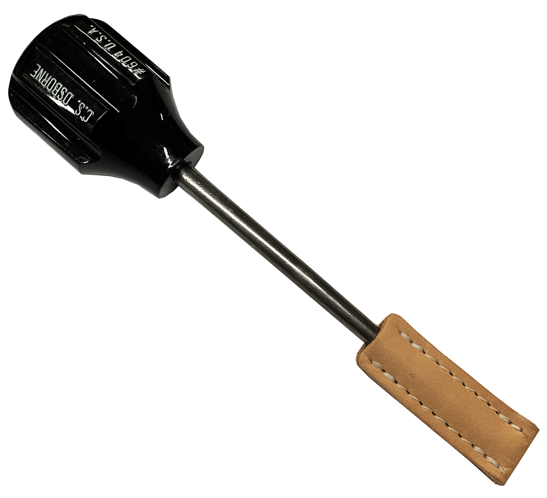 1/4" USA Leather Tool Tip (Chisel) Protector 2" Long (NO41)