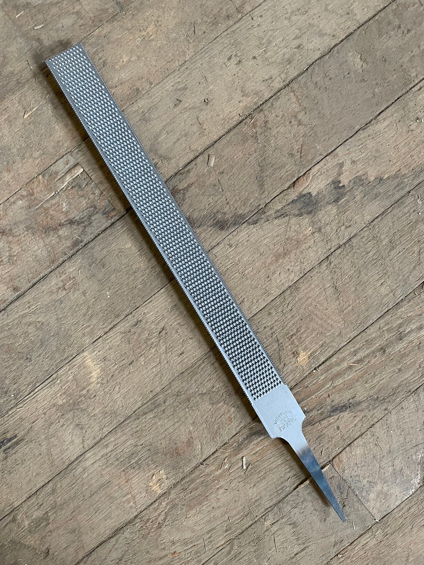 12" USA Nicholson Half Round Smooth Rasp (19746)