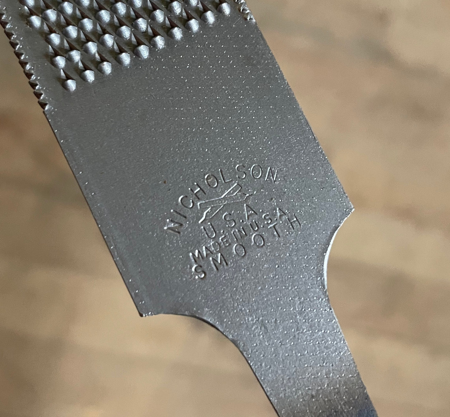 12" USA Nicholson Half Round Smooth Rasp (19746)