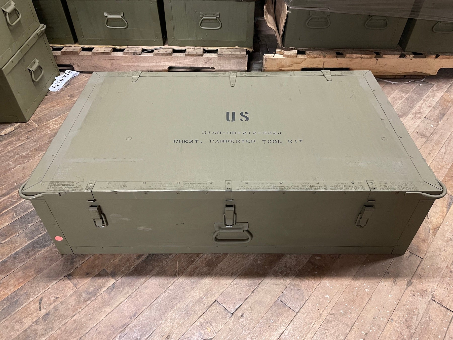 US Made Sheet Metal Worker's Tool Chest (5140-00-024-0334) – Harry