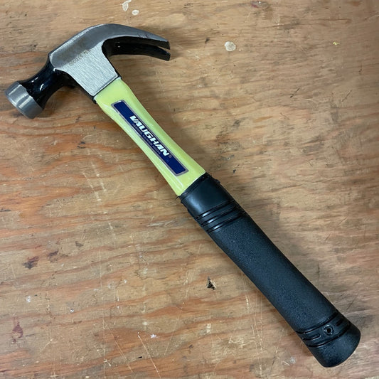 Vaughan 16oz Fiberglass-Handled Claw Hammer (G16F)