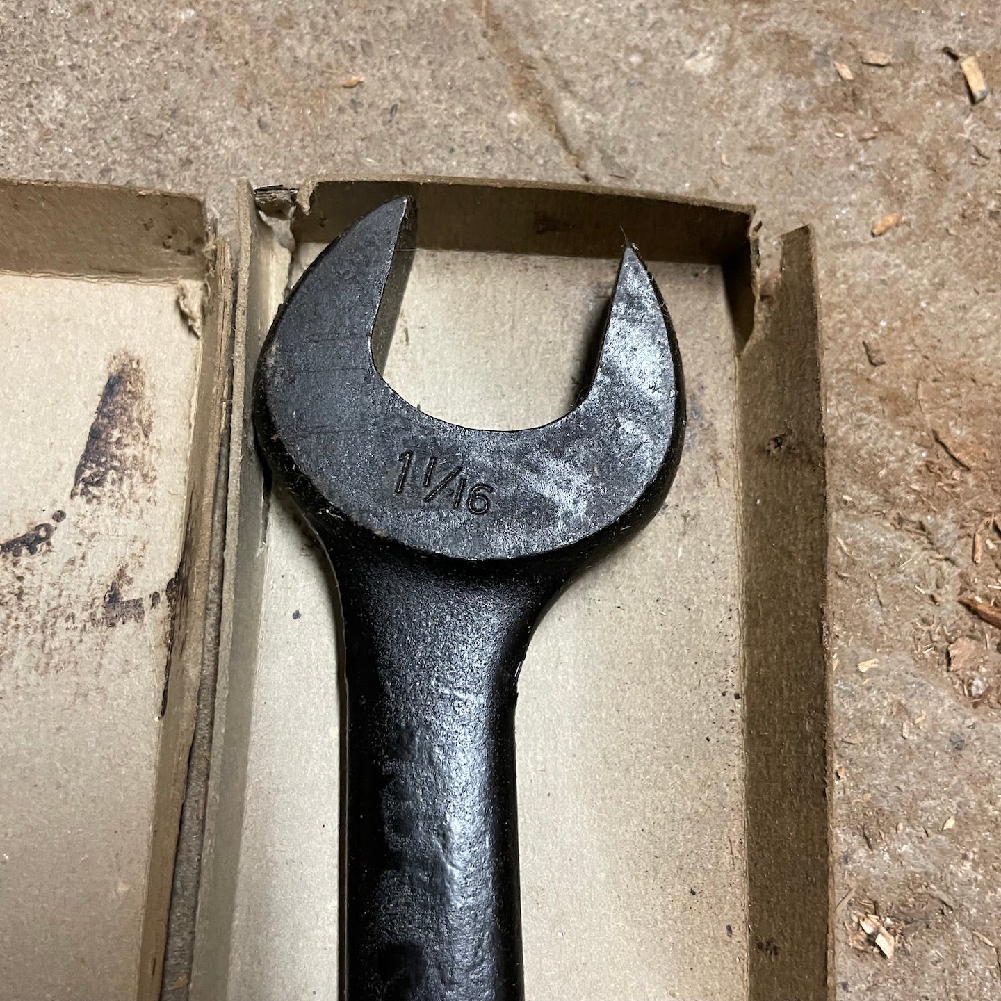 Vlchek NOS BNIB WWII Era Open End 1 1/16 x 1 5/16 Wrench – Harry J