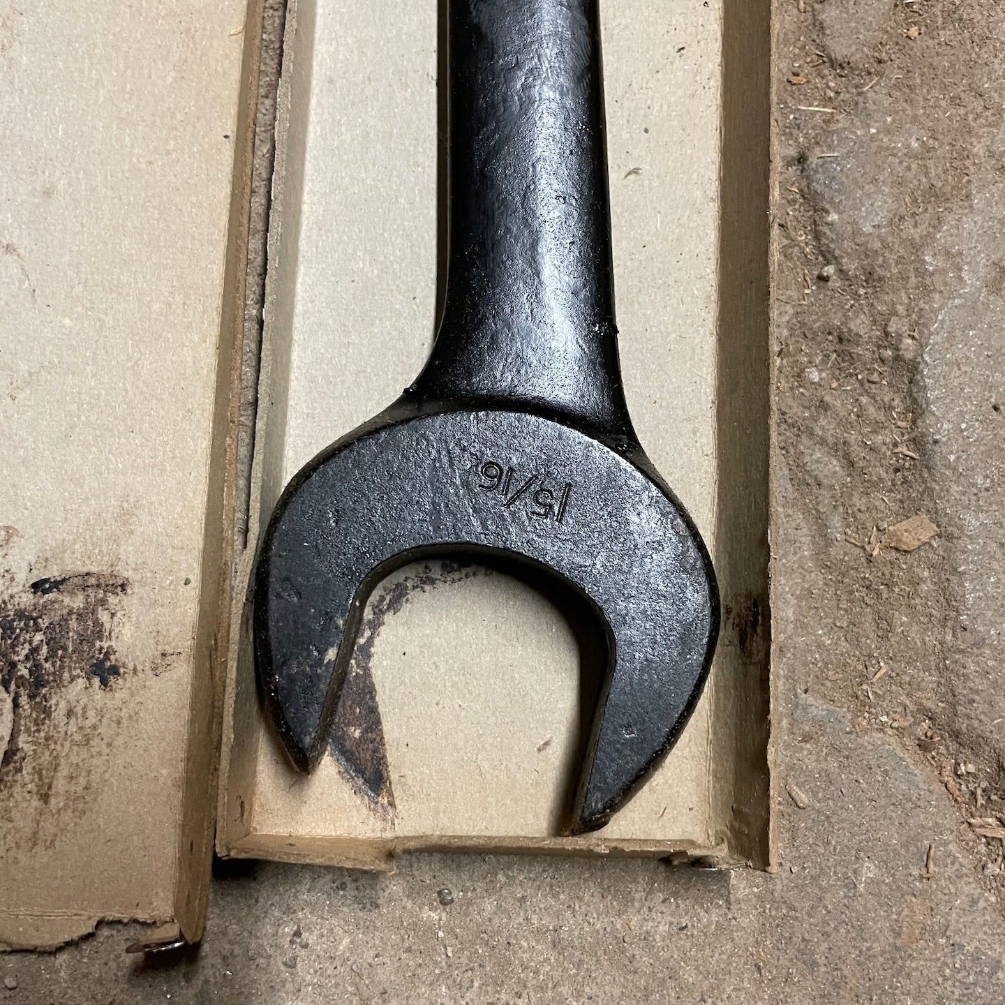 Vlchek NOS BNIB WWII Era Open End 1 1/16 x 1 5/16 Wrench – Harry J