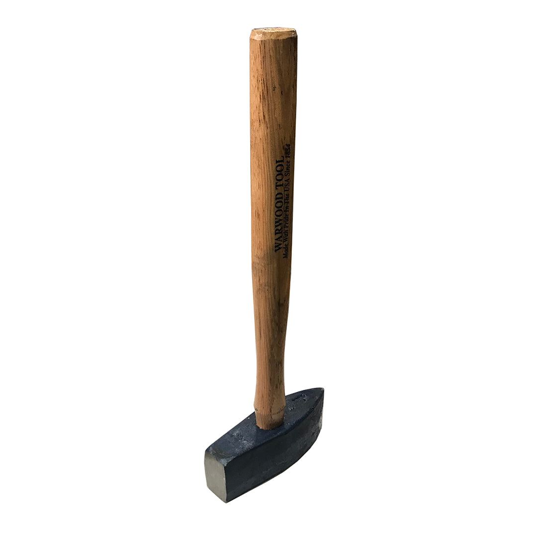 4 LB Warwood Single Face Spalling Hammer w/ Leather Collar (12911)