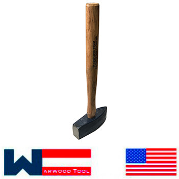 4 LB Warwood Single Face Spalling Hammer w/ Leather Collar (12911)