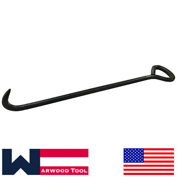 Warwood 3/4" x 30" Manhole Cover Hook Puller Bar (44450)