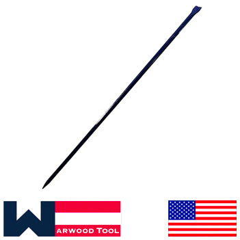 Warwood 72" Straight Chisel Slate Bar 1" Stock (51640)
