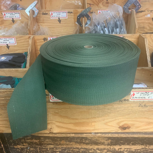 5" Olive Drab Roll of Webbing - Seems to be Natural Fiber (WEBBING)