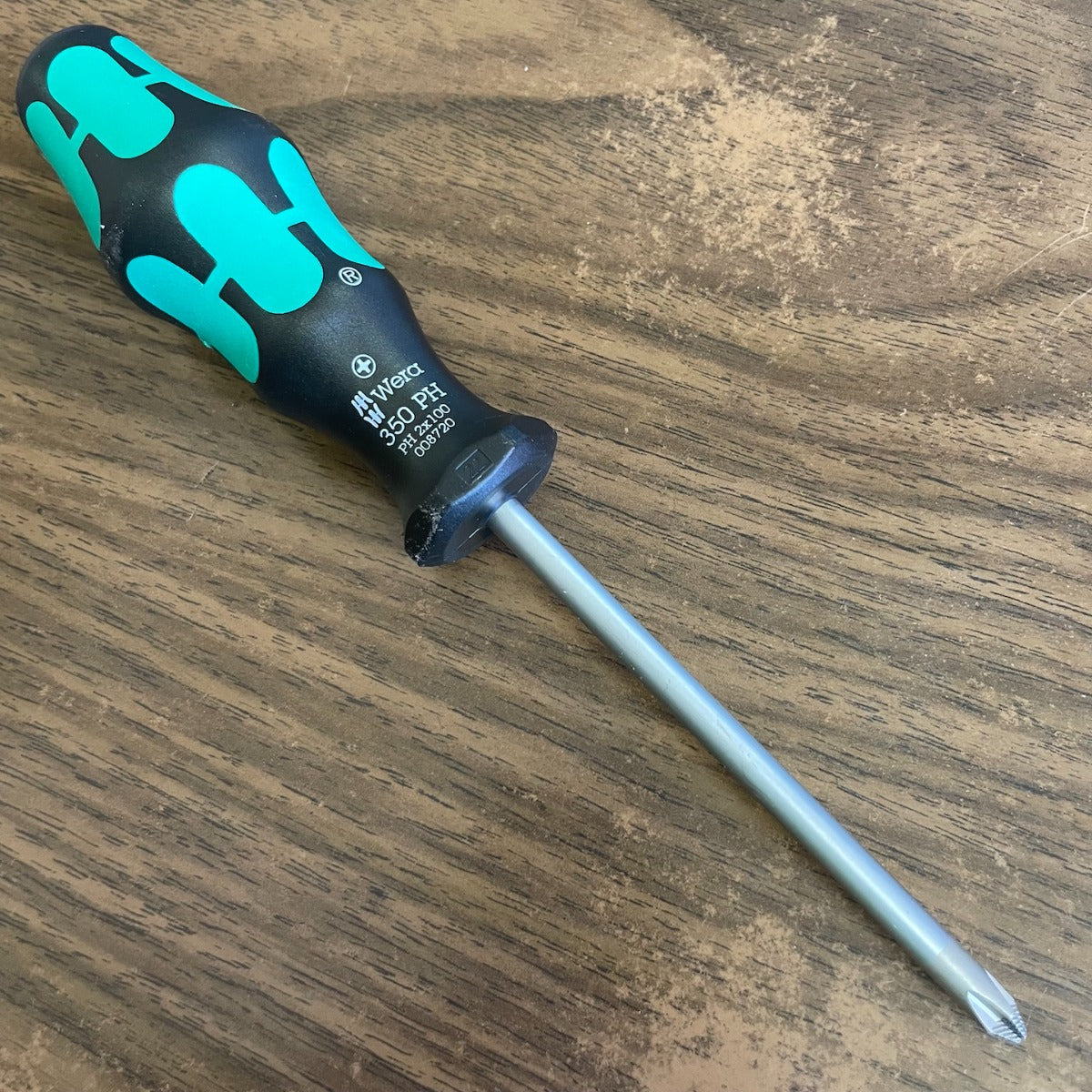 Wera Kraftform Laser Tipped 6 Piece Screwdriver Set w/ Rack (334/6