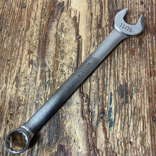 Wilde 11/16" Satin Finish Combination Wrench 12 Point