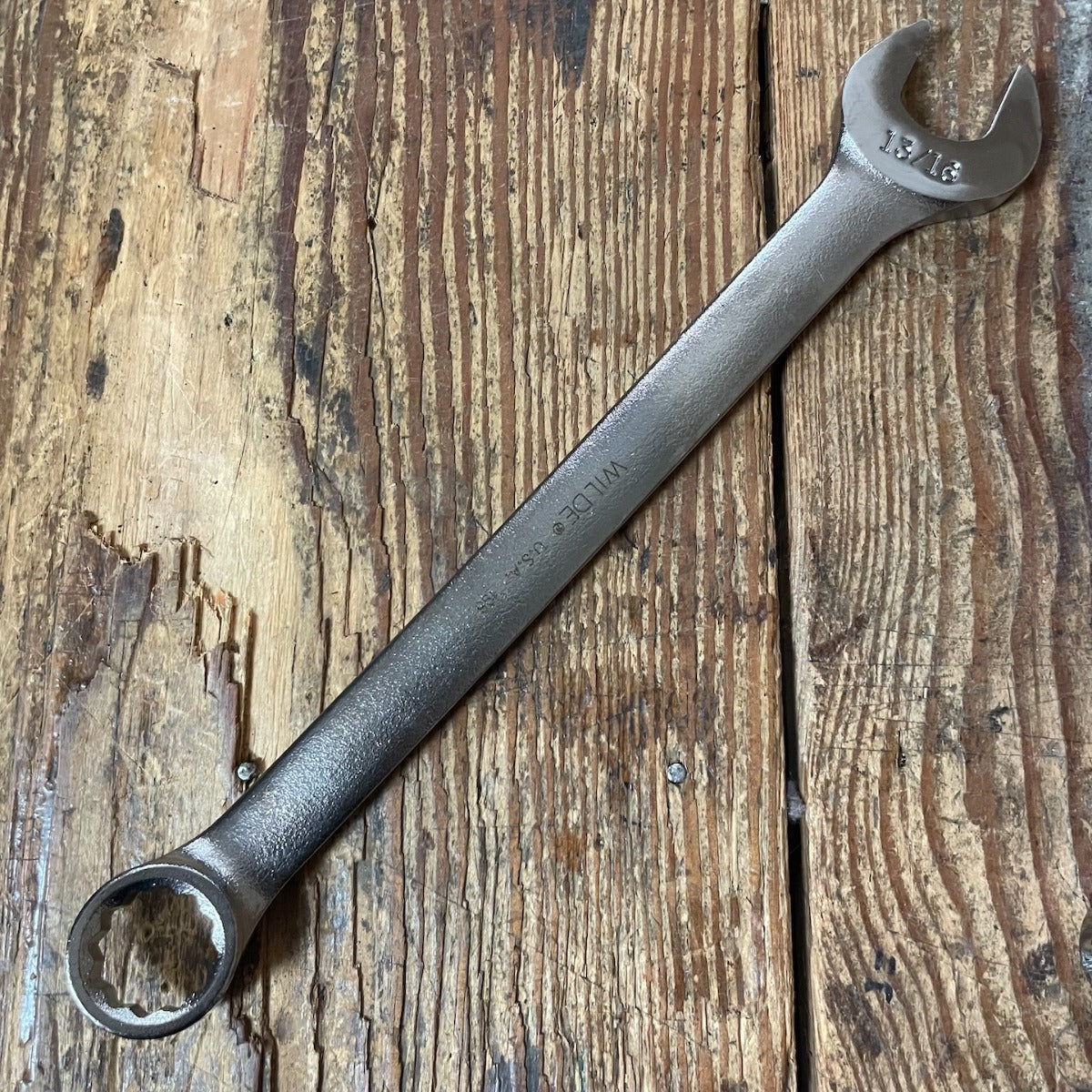 Wilde 13/16" Satin Finish Combination Wrench 12 Point