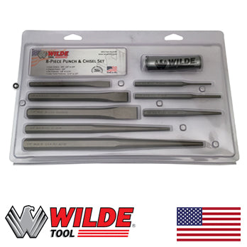 Wilde 8pc Punch & Chisel Set (K8.NP/CC)