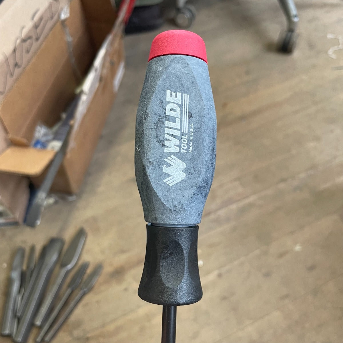 1/4" Wilde Slotted Screwdriver 6" Blade - 10 3/4" Overall