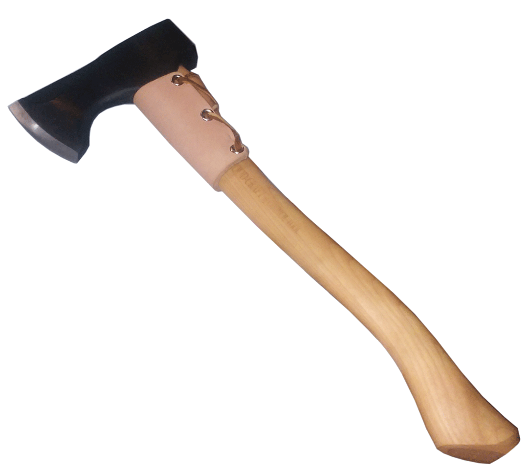 Council Tool 19" WoodCraft Pack Axe w/ Sheath & Leather Collar (WC20PA19C)