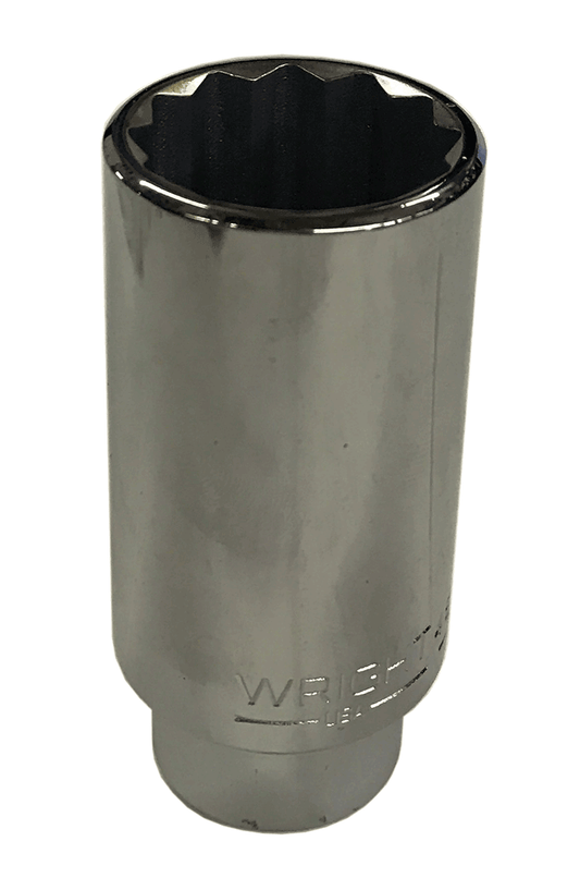 17mm 1/2" Dr. 12 Pt. Deep Metric Socket (46-17MMWR)