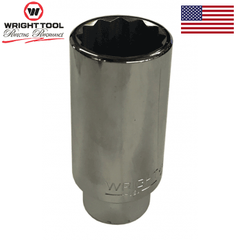1/2" Dr. Wright 1-7/16" 12 Point Deep Socket #4646 (4646WR)