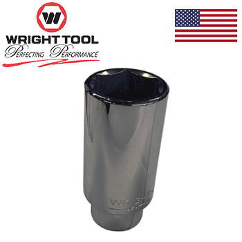 1/2" Dr. Wright 1" - 6 Point Deep Socket #4532 (4532WR)