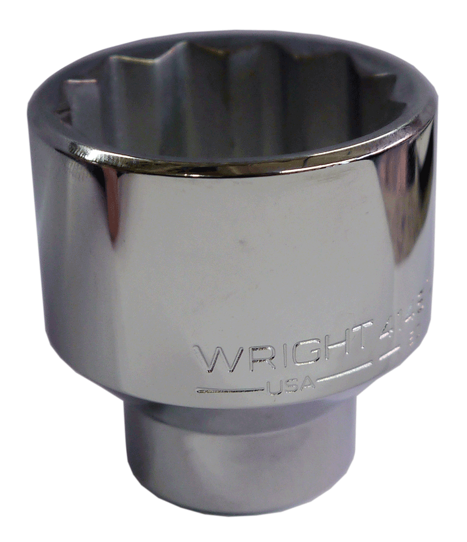 1/2" Dr. Wright 1-3/8" - 12 Point Standard Socket #4144 (4144WR)
