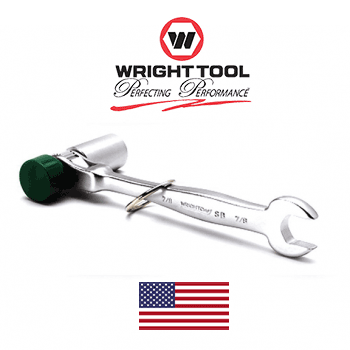 Wright Tool #4488 1/2" Dr Wright Grip SB Scaffold Ratchet w/ 7/8" Open End (4488WR)
