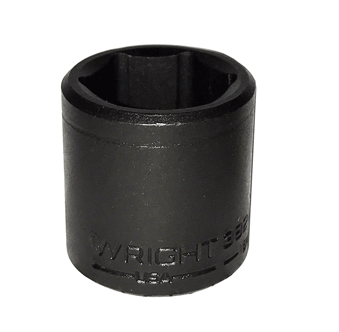 3/8" Dr. Wright 7/16" 6 Point Std. Impact Socket #3814 (3814WR)