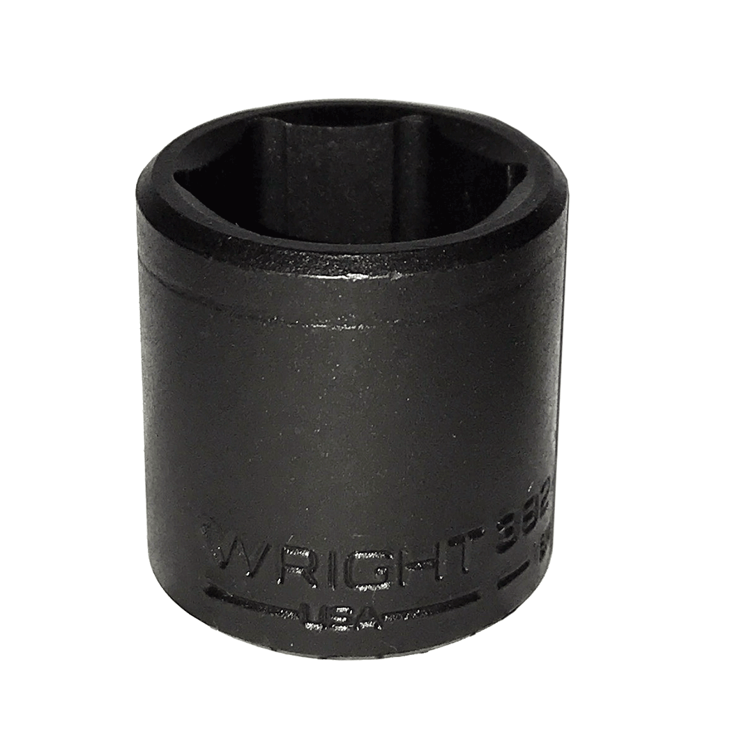 3/8" Dr. Wright 9/16" 6 Point Std. Impact Socket #3818 (3818WR)