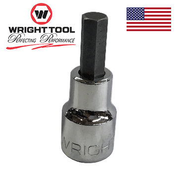 5/16" - 1/2" Dr. Wright Hex Type Socket w/ Bit #4210 (4210WR)