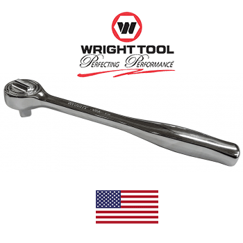 3/8" Drive 7-1/32" Premium Double Pawl Wright Ratchet #3490 (3490WR)