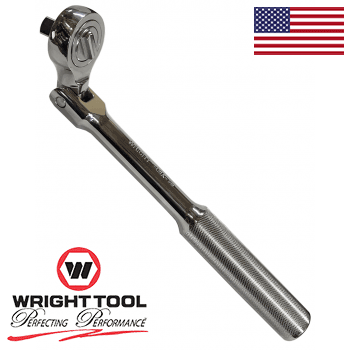 1/2" Drive Flex Head Ratchet (Knurled Grip) 10-5/8" #4427 (4427WR)