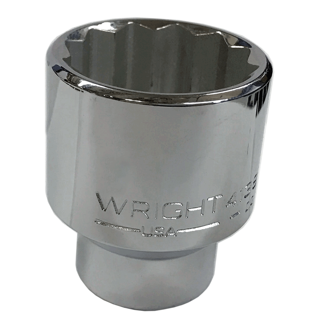 Wright 27MM - 1/2 Dr. 12 Point Metric Socket #41-27MM (41-27MMWR)