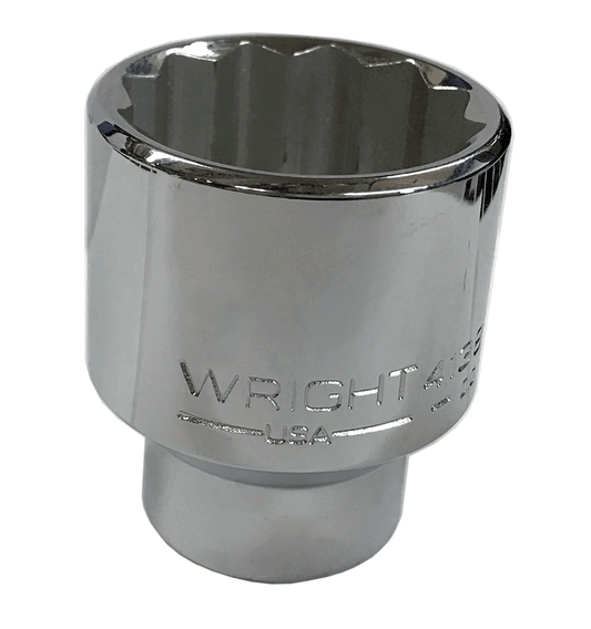 Wright 25MM - 1/2 Dr. 12 Point Metric Socket #41-25MM (41-25MMWR)