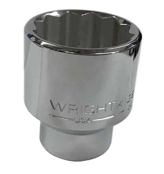 Wright 24MM - 1/2 Dr. 12 Point Metric Socket #41-24MM (41-24MMWR)