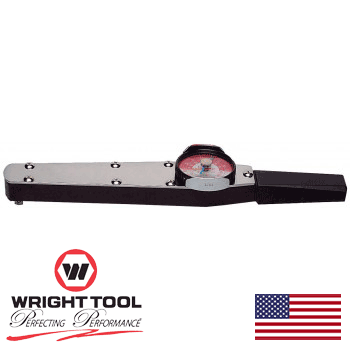 Wright 1/4" Dr. Dial Indicator Torque Wr. 0-30 In. Lbs. (2470WR)