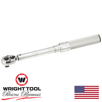 3/8" Dr. Wright Micro-Adjustable Torque Wrench 30-200 In. Lbs. (3478WR)